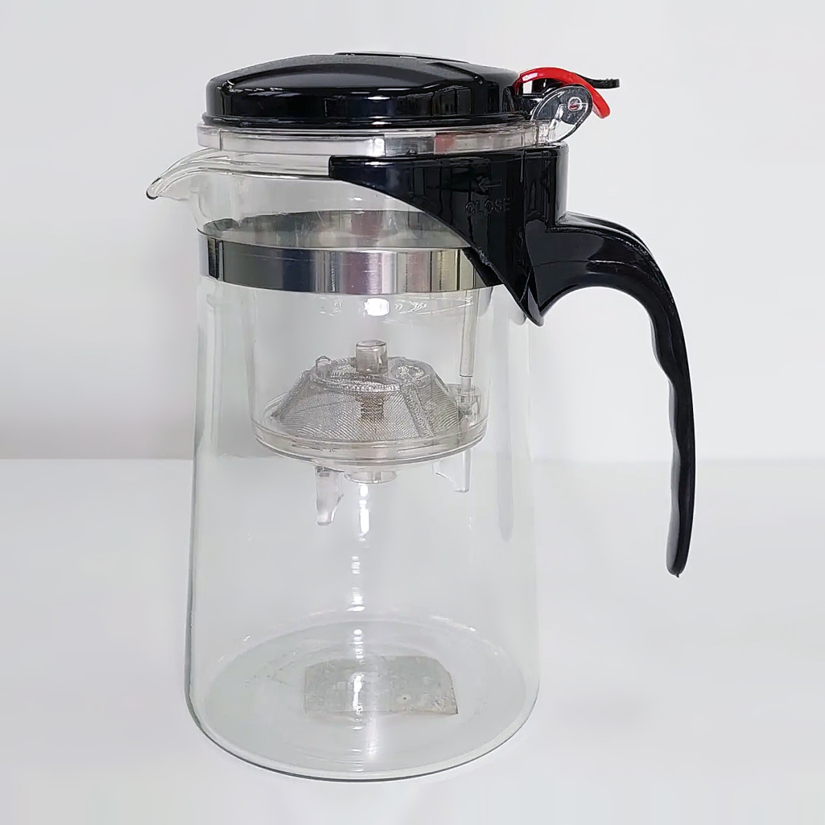 Чайник заварювальний 1 л Тіпод скляний з окремою колбою для заварювання