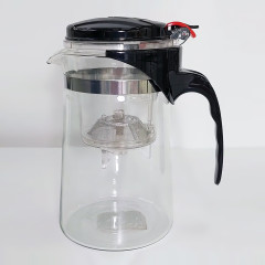 Чайник заварювальний 1 л Тіпод скляний з окремою колбою для заварювання