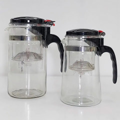 Чайник заварювальний 1 л Тіпод скляний з окремою колбою для заварювання