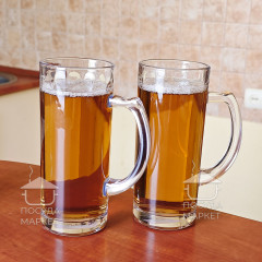 Набір 2 кружки для пива 460 мл Dao