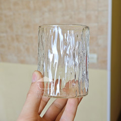 Ребриста склянка 260 мл Ice з прозорого скла