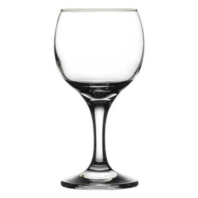 Набір 12 скляних винних фужерів Bistro 230мл (винний келих)