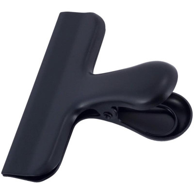 Набір 2 зажими Kamille для пакетів 7.8х3х6.5см, нержавіюча сталь з пластиковою накладкою