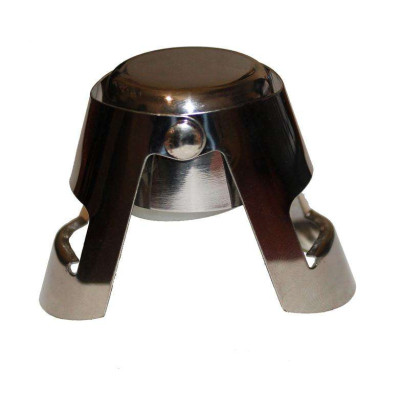 Пробка для шампанського із защіпкою і силіконовим ущільнювачем