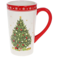 Кружки новорічні 580 мл з кераміки подарункові.