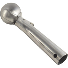 Ложка для морозива Kamille 18.5см з виштовхувачем, з нержавіючої сталі