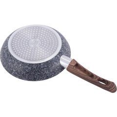 Сковорода Kamille Grey Marble Ø20см індукційна з антипригарним покриттям