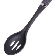 Ложка поварская Kamille Saffron 35см нейлоновая, с прорезями