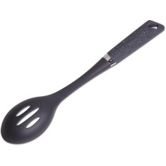 Ложка поварская Kamille Saffron 35см нейлоновая, с прорезями
