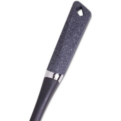 Ложка поварская Kamille Saffron 35см нейлоновая, с прорезями