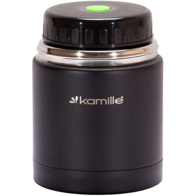 Фото 2 -Термос пищевой Kamille Merikano 500мл из нержавеющей стали