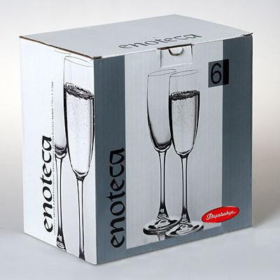 Набір 6 фужерів для шампанського Enoteca 170мл