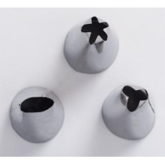 Шприц кондитерский поршневой с 4 насадками и ножом