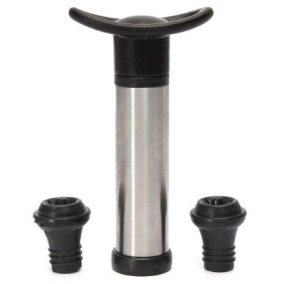 Помпа для вина Vacuum Wine Saver з 2 пробками, вакуумний насос для закупорювання пляшки