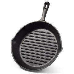 Сковорода-гриль Naestved круглая 18х4см, чугун