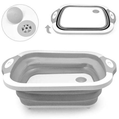 Дошка обробна 40х30х12,5 см Stenson трансформер пластик/нейлон