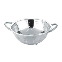 Дуршлаг Kamille GerStyle Ø18см с ручками из нержавеющей стали