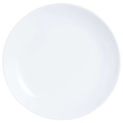 Тарелка десертная 19 см Luminarc Diwali белый стеклокерамика