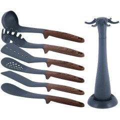 Набор кухонных аксессуаров Kamille Britta 6 предметов на подставке