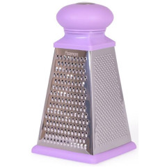 Терка 4-х гранная Meotida Pyramida 21см с пластиковой ручкой