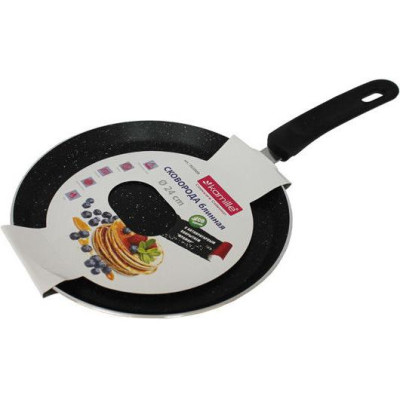 Фото 2 -Сковорода блинная Kamille Velbert Ø24см с мраморным антипригарным покрытием