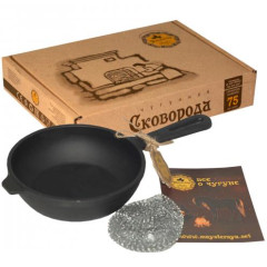 Сковорода чугунная Наша Майстерня Ø16см с литой ручкой