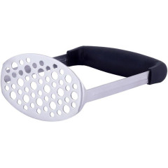 Пресс для картофеля Kamille 18х12х7.2см из нержавеющей стали с пластиковой ручкой