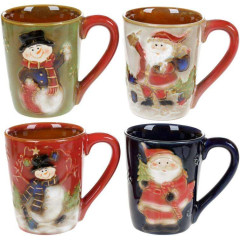 Кружка керамическая Новогодние друзья 400мл