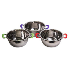 Дуршлаг Kamille Wiltze Ø24см с силиконовыми ручками