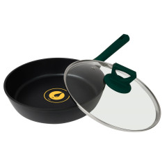 Сковорода с крышкой 26 см Ringel Herbal глубоко индукционное дно кованый алюминий.