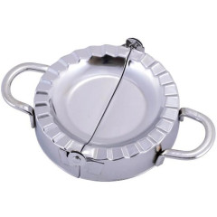 Форма для лепки вареников Kamille 15х10х3.1см из нержавеющей стали