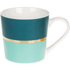 Кружка фарфорова Джайв 350мл, Turquoise