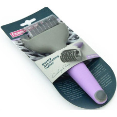 Роллер для фігурної нарізки тісту 5см (сіткою)