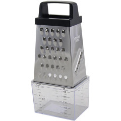 Терка Kamille Tromso из нержавеющей стали 4-гранная, с контейнером