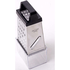 Терка Kamille Tromso из нержавеющей стали 4-гранная, с контейнером