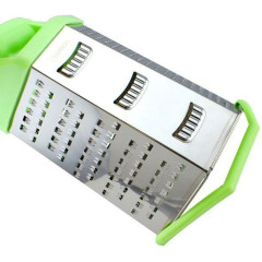 Терка 6-ти гранная Meotida с пластиковой ручкой, 24х11х8.5см