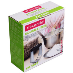 Нож для теста Kamille 4 лезвия, 11.5х11х4см