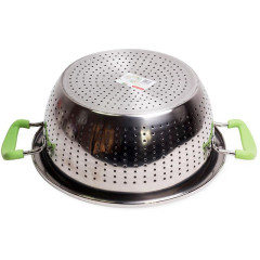 Дуршлаг Kamille Wiltze Ø26см с силиконовыми ручками