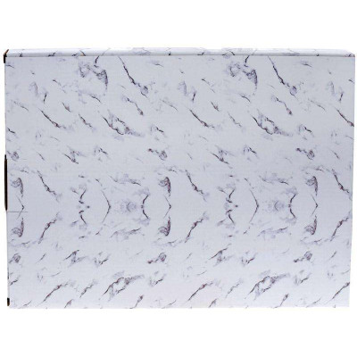 Фото 2 -Блюдо фарфоровое Мраморная Роскошь 30.5х24х2см, белый с золотом Фото 2 -Блюдо фарфоровое Мраморная Роскошь 30.5х24х2см, белый с золотом