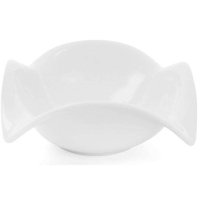 Фото 2 -Набір 4 порцелянових салатника White City Опера 300мл (біла порцеляна)