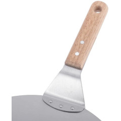 Подставка-лопатка Kamille лопатка для пиццы Ø30.5см из нержавеющей стали