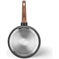 Сковорода глубокая Diamond Grey Ø24см с 5-слойным антипригарным покрытием, черный