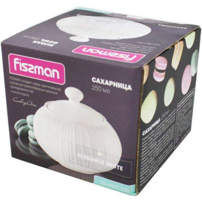 Цукорниця Elegance White 250мл, порцеляна