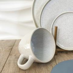 Кружка 400 мл керамическая слоновая кость White Stone