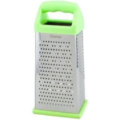 Терка 4-х гранная Meotida с пластиковой ручкой, 24х11х8.5см