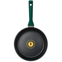 Сковорода с крышкой 28 см Ringel Herbal глубоко индукционное дно кованый алюминий.