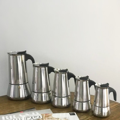 Гейзерна кавоварка 100 мл на 2 чашки еспресо Genoa